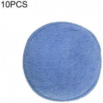 10Pcs Car Wash Microfiber Polishing Pads