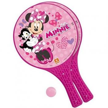 Kit set 2 racchette Minnie Bowtique con palla incorporata per il beach volley per bambini e adulti