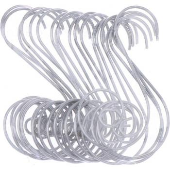20Pcs Metal S Hooks for Christmas Tree Decorations