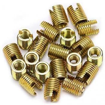 Kit d'insert de réparation de filetage M14x1.5 avec bague de réparation en acier au carbone (20pcs)