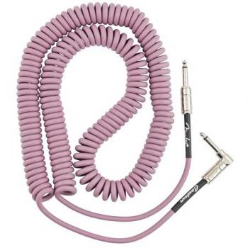 Fender Contour Gebogen Kabel 9m/30ft Burgundy Mist