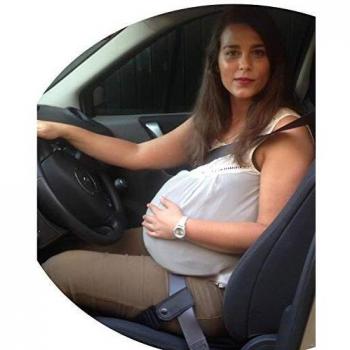 Cuscino Auto Gravidanza Passanti Bianchi