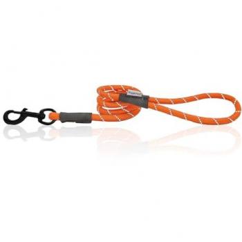 HugglePets 107cm High-Visibility Reflective Weatherproof Rope Dog Lead
