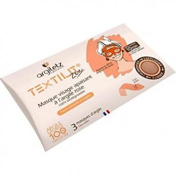 Masque Visage Argiletz Rose - Pack de 3