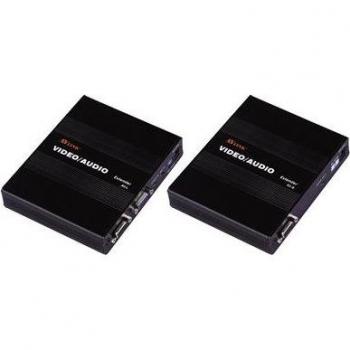 Extensor VGA 180M CAT5 con Audio Premium