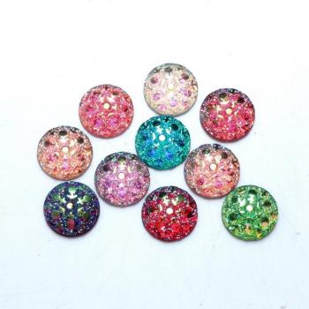 Gemischte Babysbreath Cabochons für DIY-Projekte
