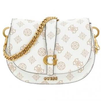 Mini borsa a tracolla Guess Kuba Flap XS
