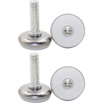 4pcs Stainless Steel Furniture Base with Non-Slip Design