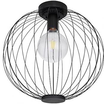 Lampada da soggiorno nera