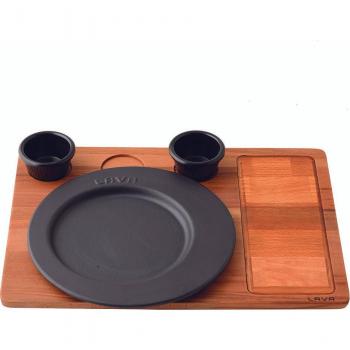 Lava Couture – Plateau Ronde 24 cm