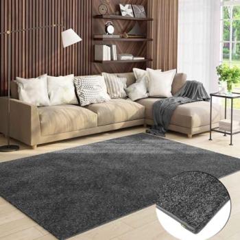 Vimoda Teppich Wohnzimmer Kurzflor, Rechteckig, Höhe: 8 mm, Einfarbig weich gewebt, Modern, in Versch. Größen & Farben