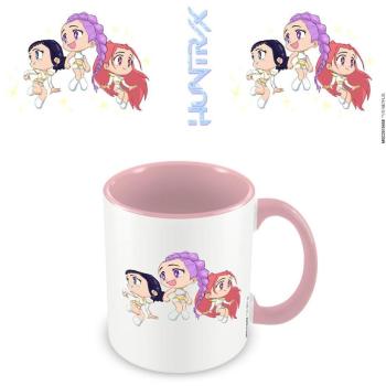Colorful K‑Pop Demon Hunters Inner Pod Mug – Huntrix Chibi Edition