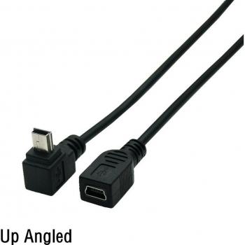 Mini USB 5Pin Male Plug to Female Jack Adapter Cable