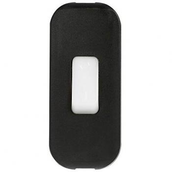 Interrupteur à Touche Luminescente Noir Bipolaire 2A