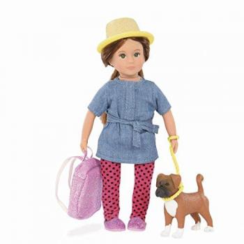 LORI Mini-Puppe Nadene & Hund Nash