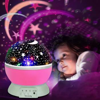 360° Drehbare Kinderlampe mit Farbspiel