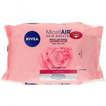 NIVEA Salviette Struccanti Acqua di Rose 25pz