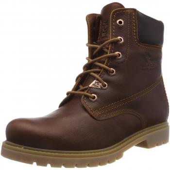 Panama Jack Panama 03 Military Boots Women, Brown (Leather B44)