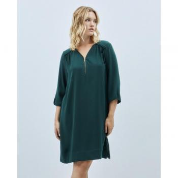 Vestido corto liso de Couchel