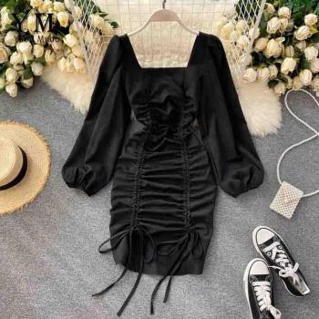 YuooMuoo Vintage Mini Party Dress