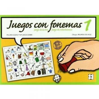 Juegos con Fonemas 1. Juego de la Oca. Juego de Adivinanzas (Tapa blanda).