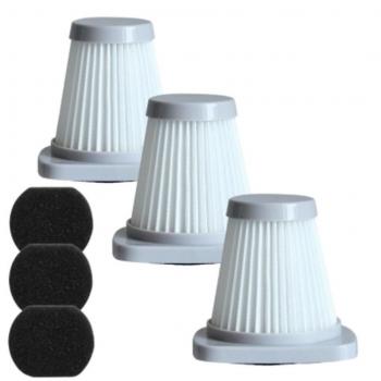 Filtro HEPA Lavable para Sc861/Sc861a – Pack de 3 Piezas