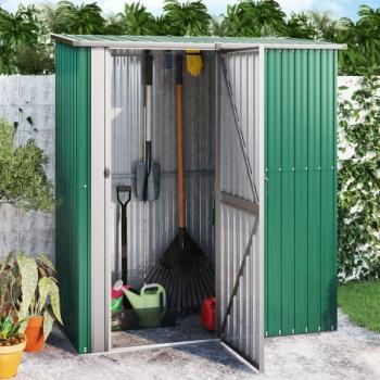 Abri de Jardin Acier Vert 180,5x97x209,5 cm Prolenta Premium