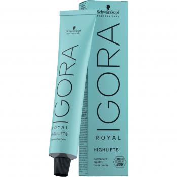 Color Permanente Igora Royal Highlifts 10‑21 Ultra Blonde Ash Cendré 60 ml