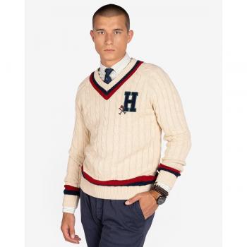 Jersey Beige Trenzado Harper & Neyer