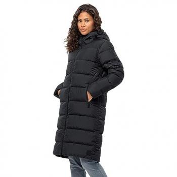 Giacca con cappuccio Jack Wolfskin Frozen Palace nero donna - XL