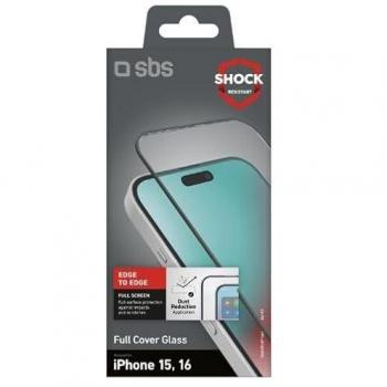 SBS Tescrfcip1661 Protezione Schermo & Retro per iPhone – Vetro Trasparente