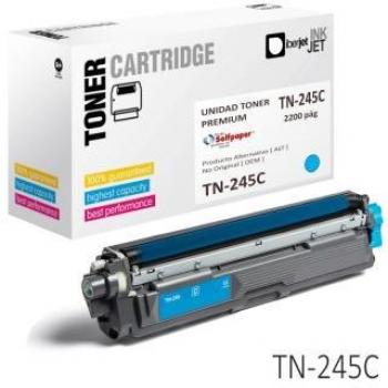 Brother TN245C color Cian, Tóner compatible XL