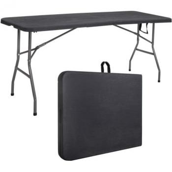 Tavolo da banchetto pieghevole 180 cm in valigia