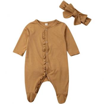 Baumwollstrampler für Babys 0-12 Monate