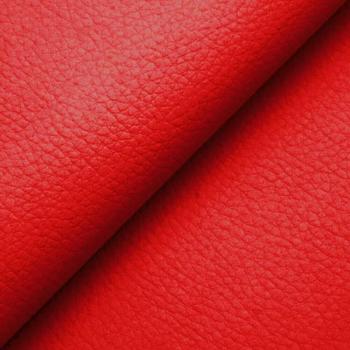 Tela de Piel Sintética Rugosa 140x320 cm Color Rojo