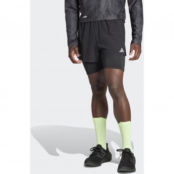Pantalones de running adidas ultimate 2in1 hombre negro