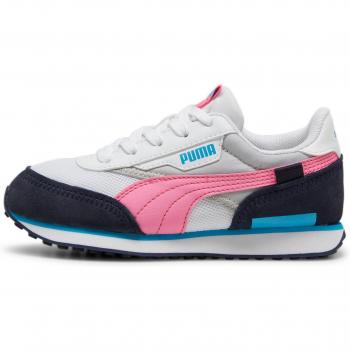 Puma Sneaker Future Rider Splash Ps Bianco / Grigio Chiaro EU 29