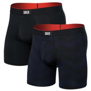 Saxx Underwear Multi-Sport Mesh Brief Fly Boxers 2-Pack - Size: Extra Large