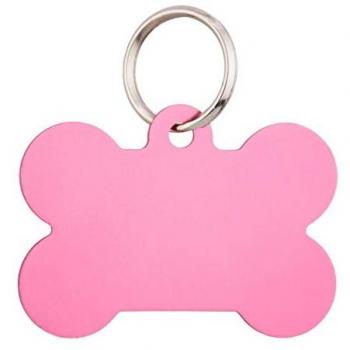 Placa Hueso Grande iMARC Aluminio Rosa