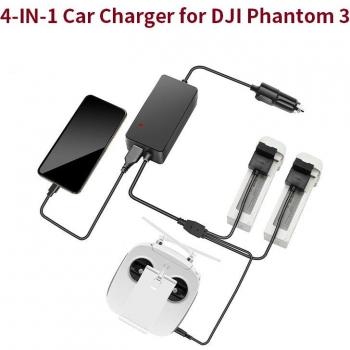 Fast Car Charger for DJI Phantom 3 Standard Drone