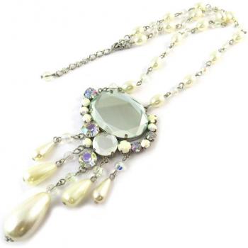 Collier - LES TRESORS DE LILY - Sissi - Blanc - Perles - Femme