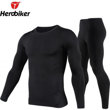 Men's Fleece Thermal Underwear for Skiing