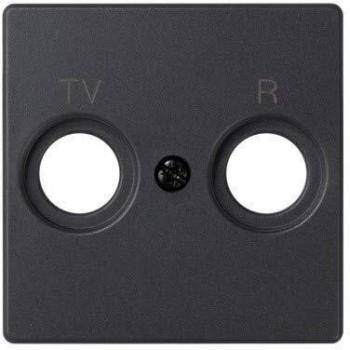 Simon 82053-38 Tapa R-TV Grafito