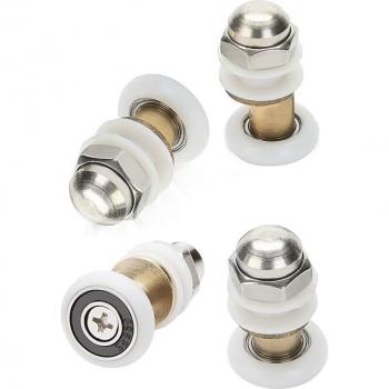 8PCS Ultra-Quiet Shower Door Rollers