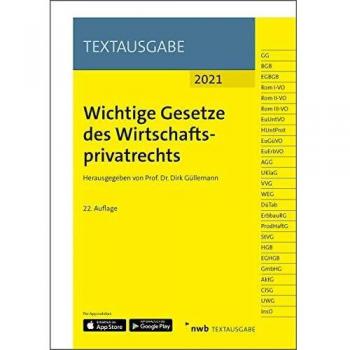 Wichtige Gesetze des Wirtschaftsprivatrechts