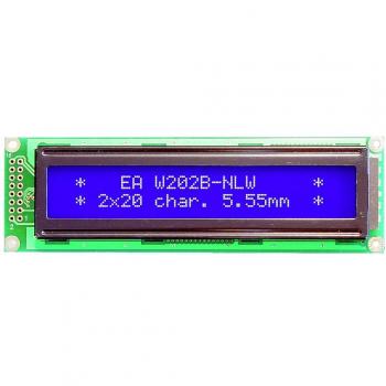 Blue-White 2-Digit Seven-Segment Display 5.55 mm 3.3V/5V