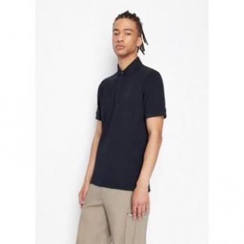 Polo Homme Bleu Armani Exchange - Manches Courtes