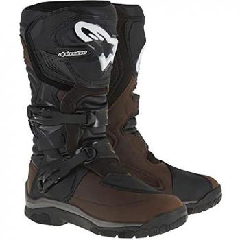 Motorradstiefel Alpinestars Corozal Adventure Trockenhaltend Oiled Leder braun-schwarz
