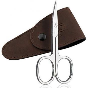 MarQus Nagelschere mit Etui - Extra scharf und gebogene Schneide