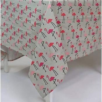 Dexam Flamingo Print Tablecloth 135 x 180cm